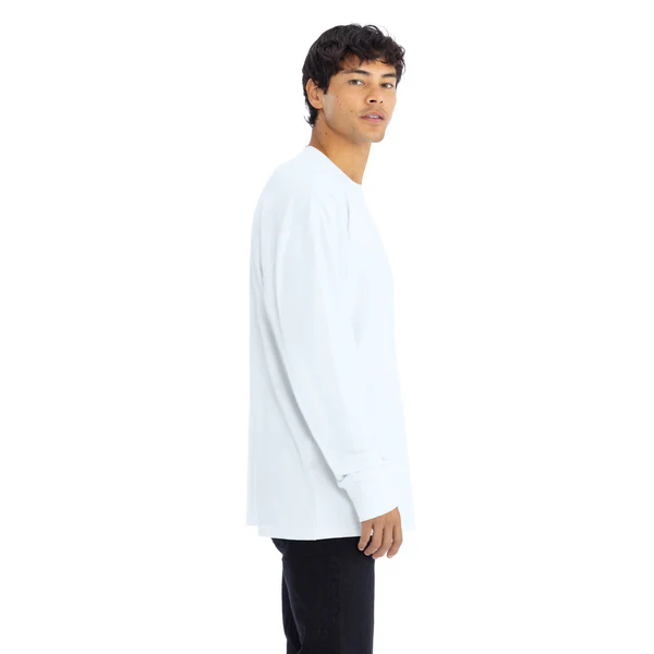 Heavyweight Cotton Long Sleeve T-Shirt - Image 12