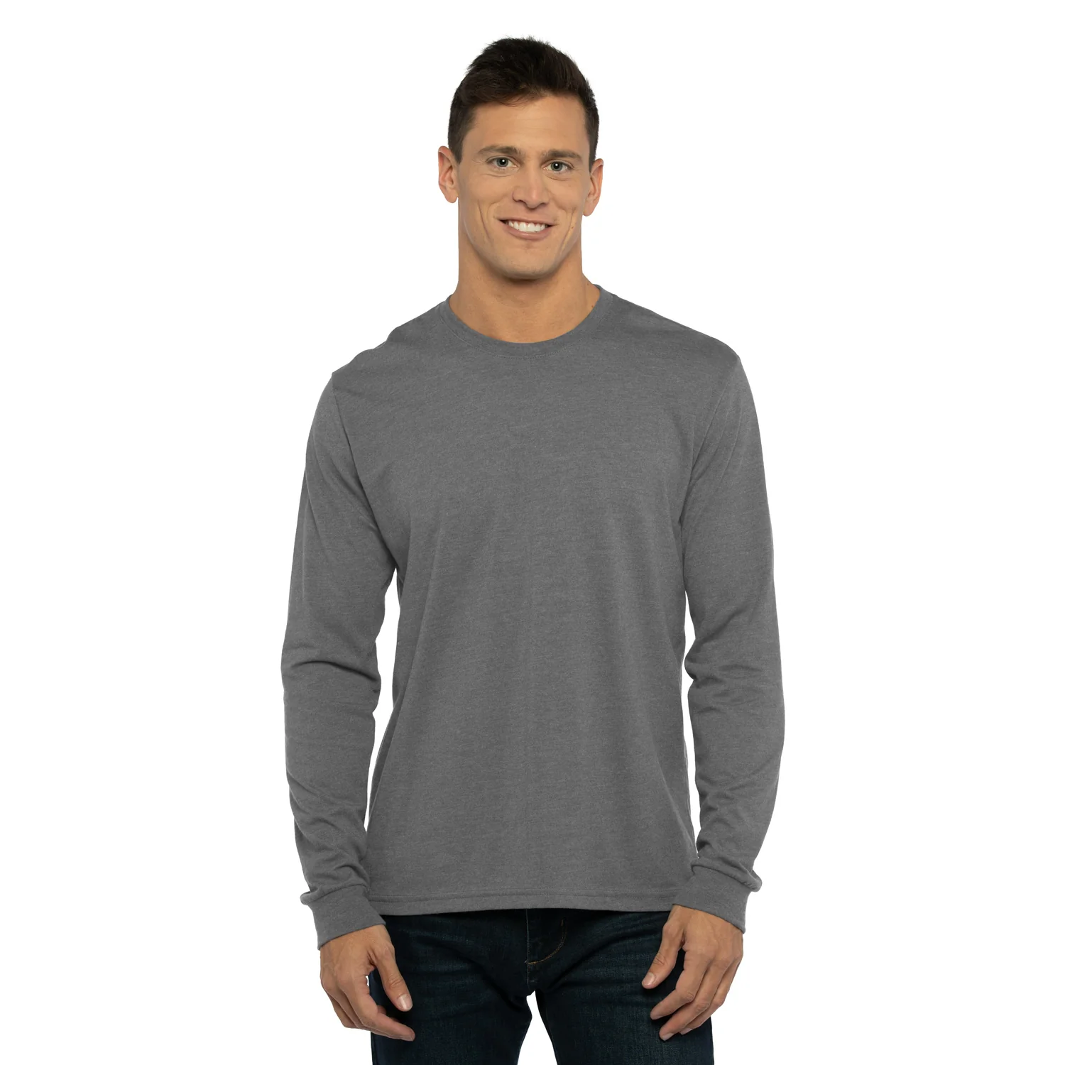 Sueded Long Sleeve T-Shirt