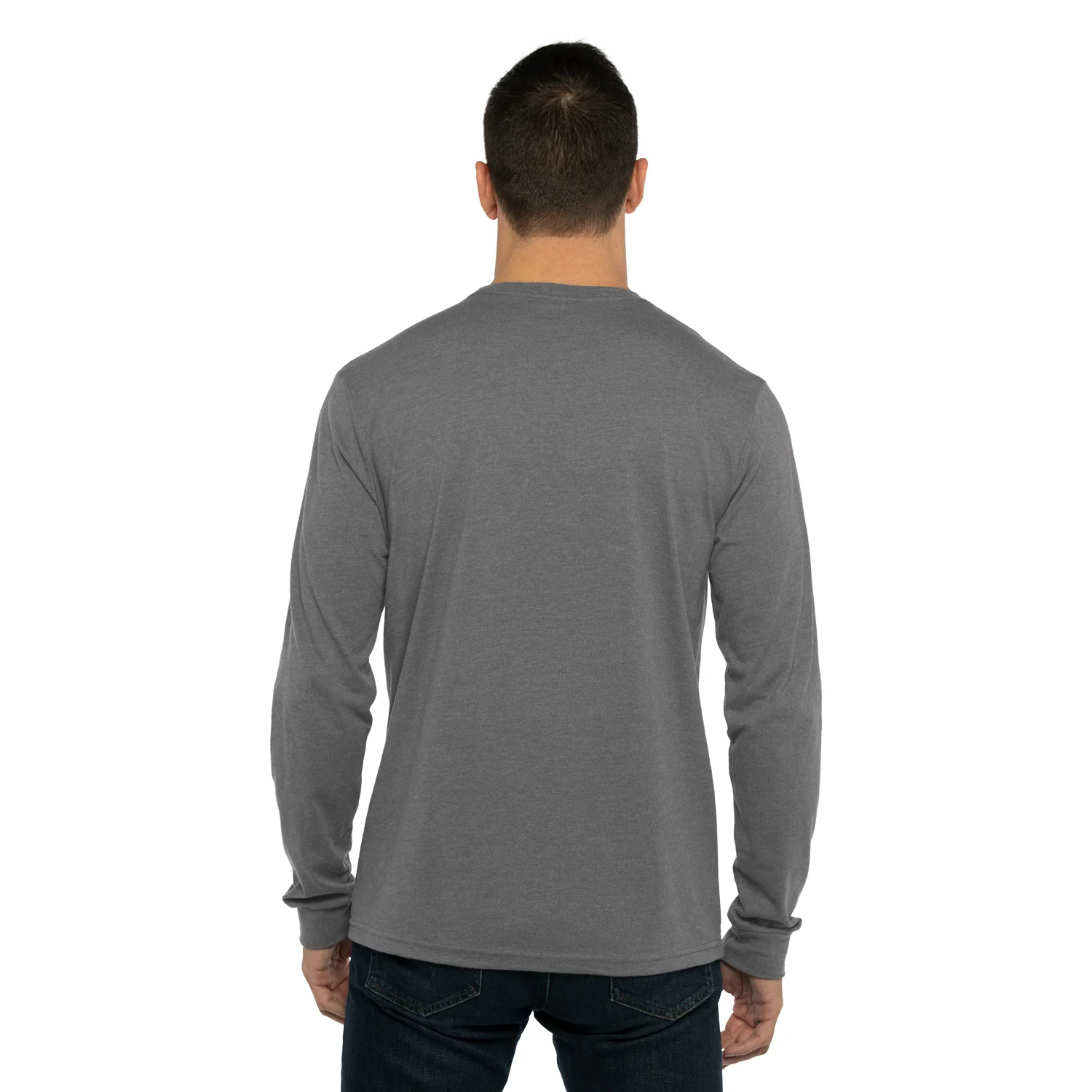 Sueded Long Sleeve T-Shirt - Image 2