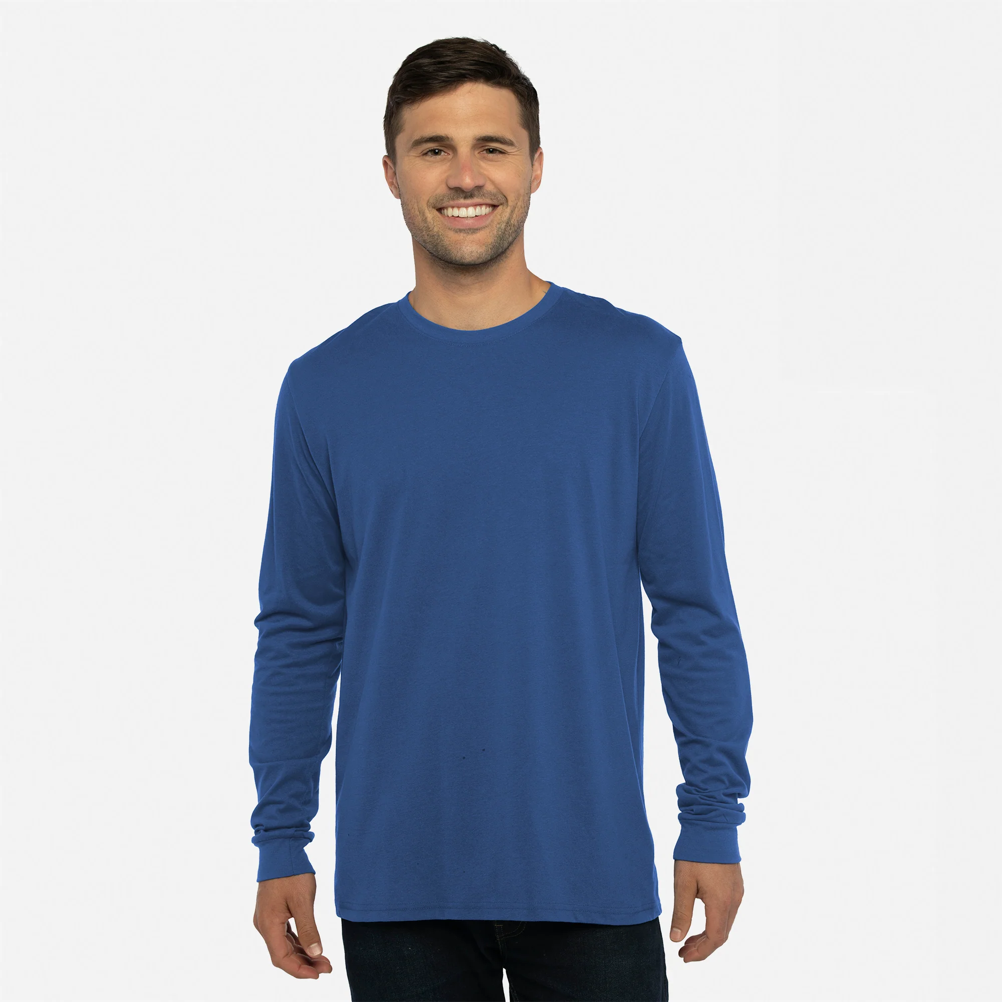 Sueded Long Sleeve T-Shirt