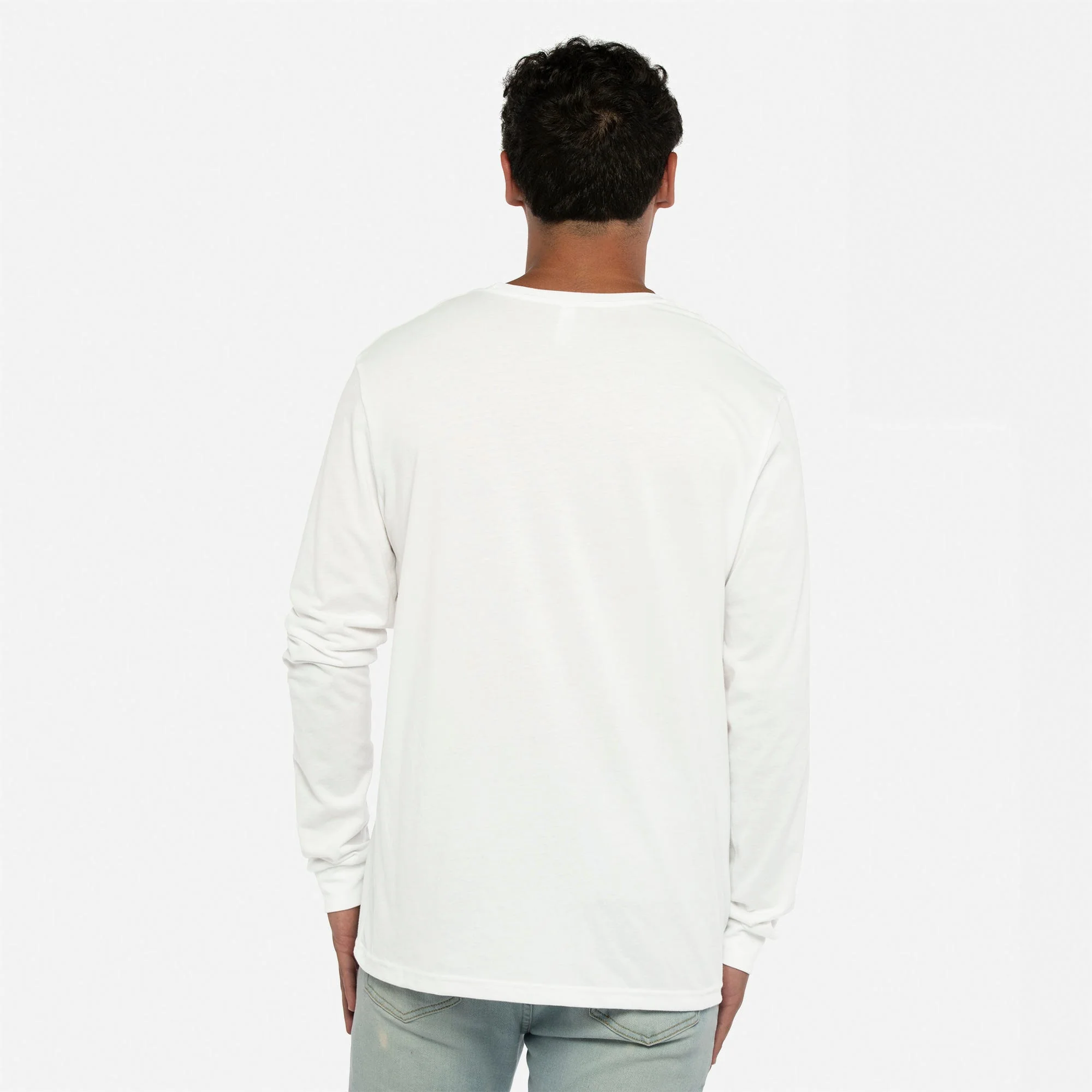 Sueded Long Sleeve T-Shirt - Image 2