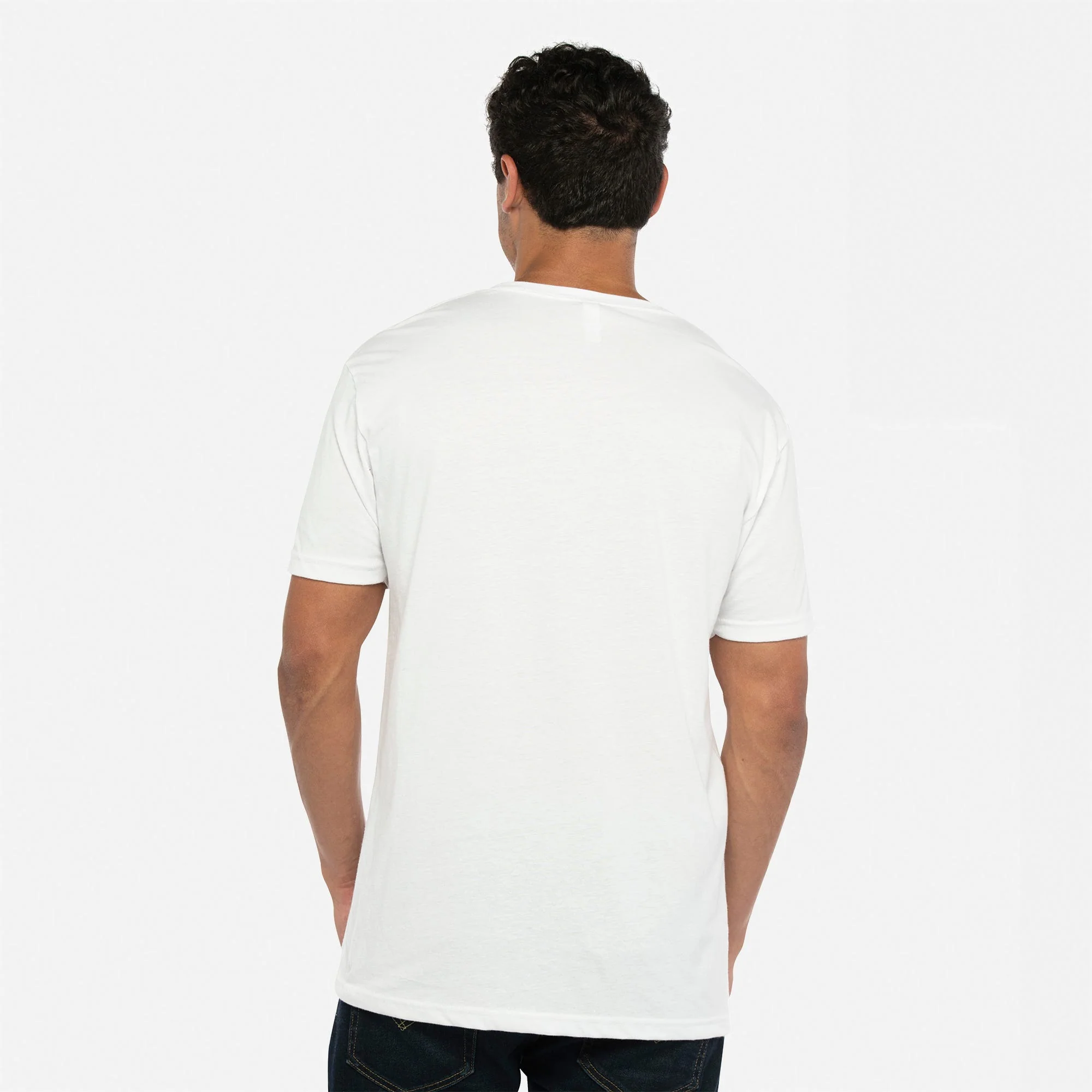Sueded V-Neck T-Shirt - Image 2