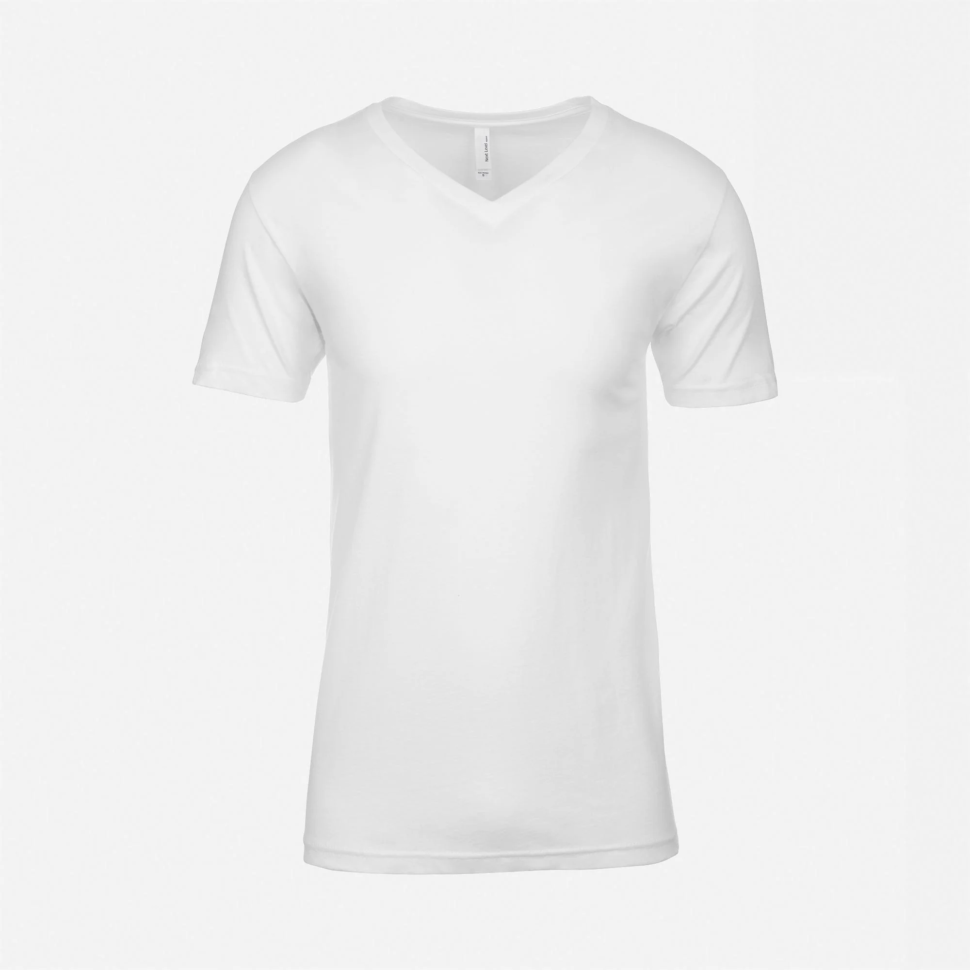 Sueded V-Neck T-Shirt - Image 3