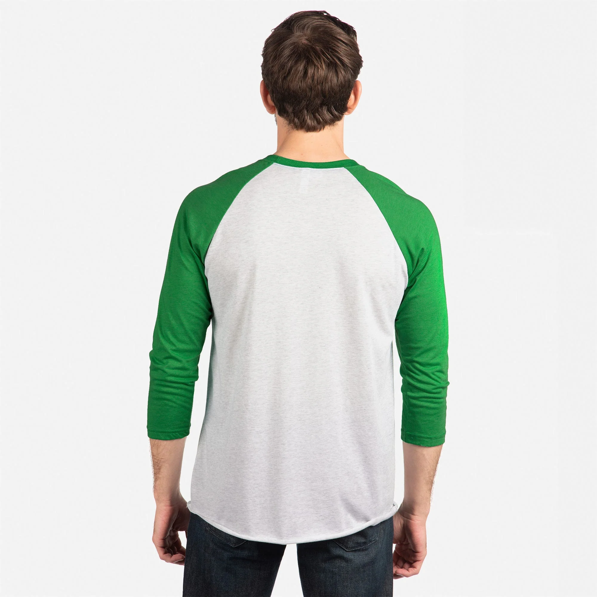 Tri-Blend 3/4 Raglan T-Shirt - Image 2