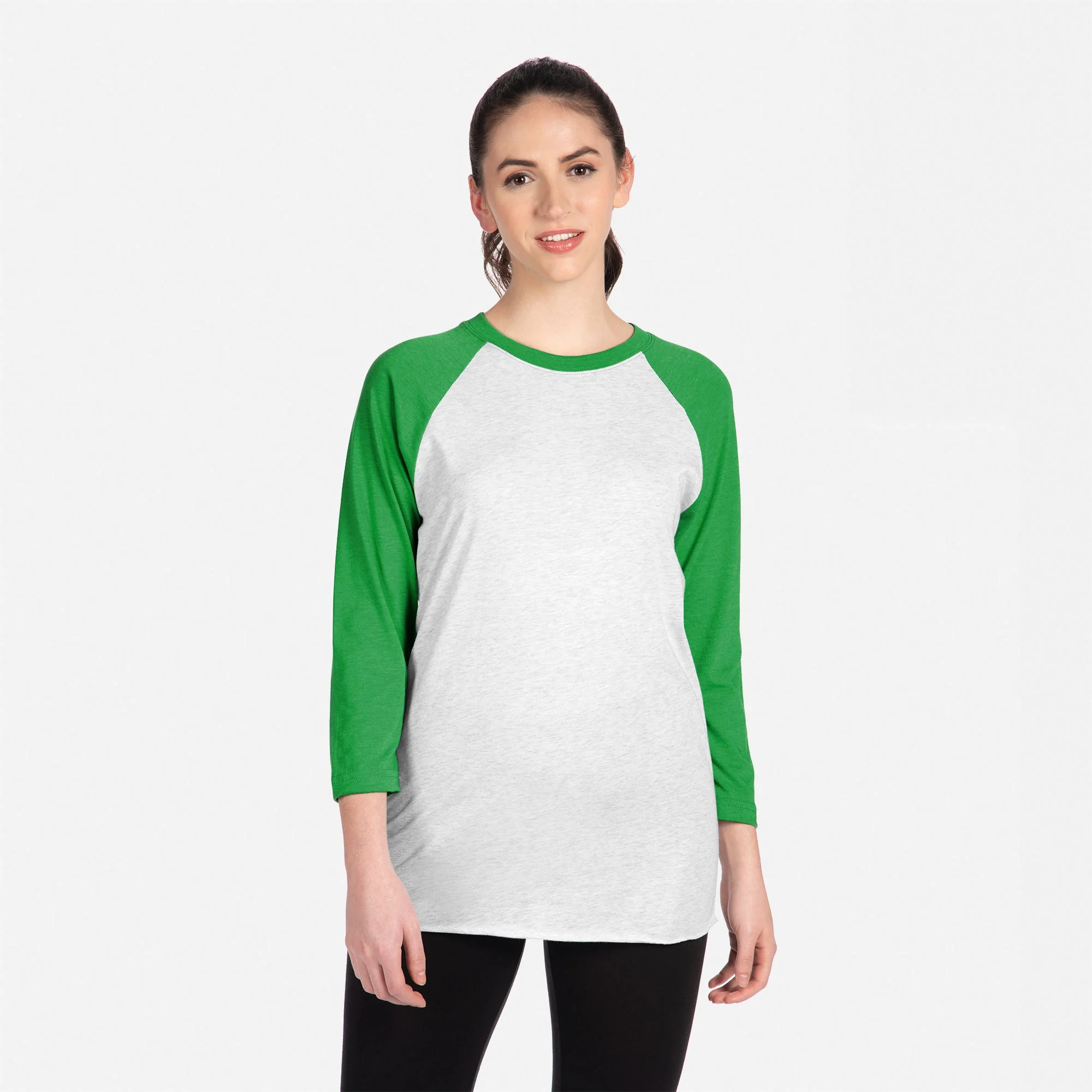 Tri-Blend 3/4 Raglan T-Shirt - Image 3