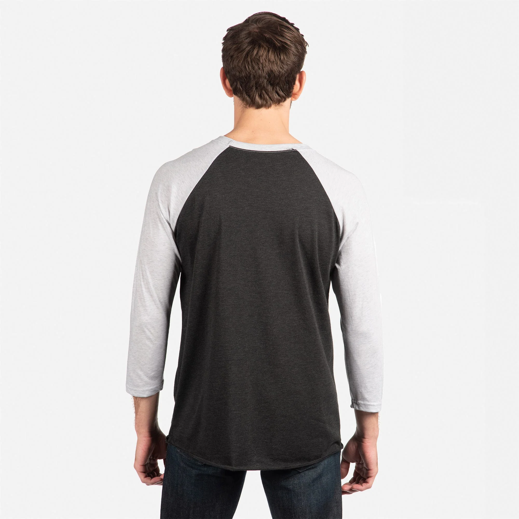 Tri-Blend 3/4 Raglan T-Shirt - Image 2