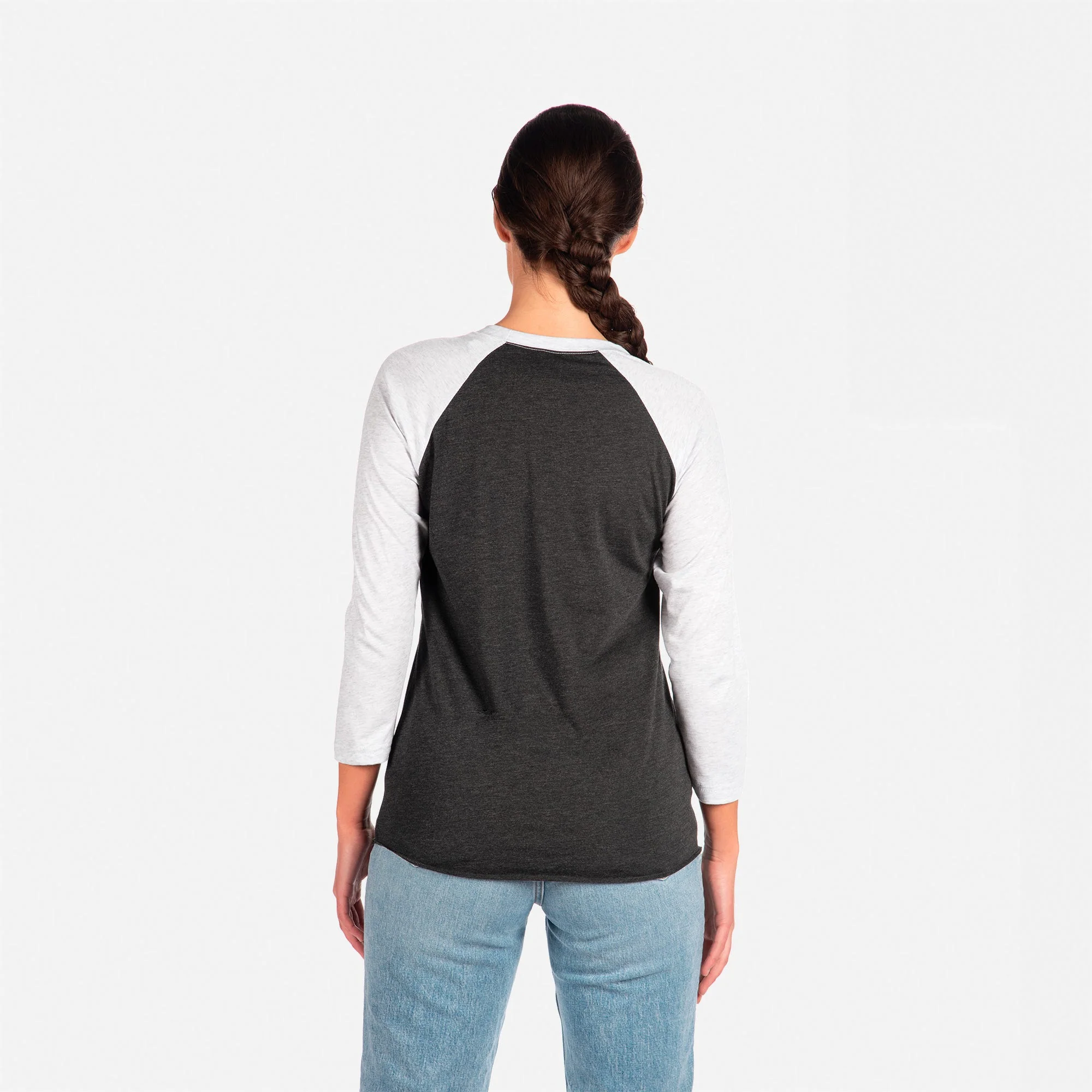 Tri-Blend 3/4 Raglan T-Shirt - Image 4