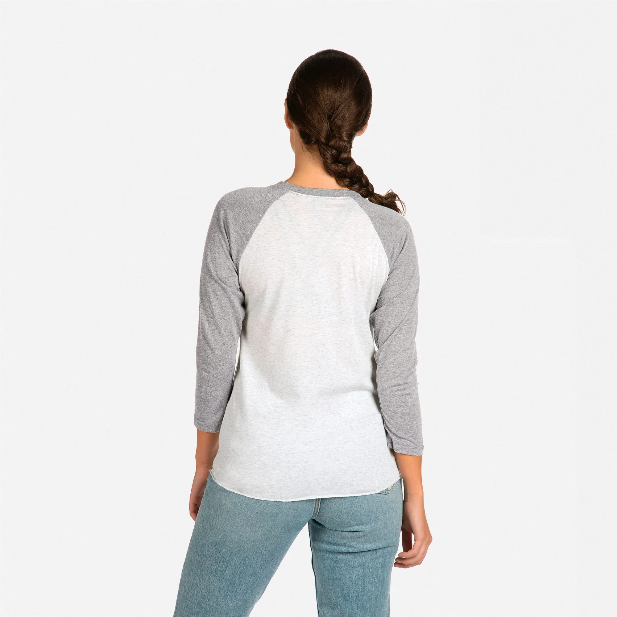 Tri-Blend 3/4 Raglan T-Shirt - Image 4