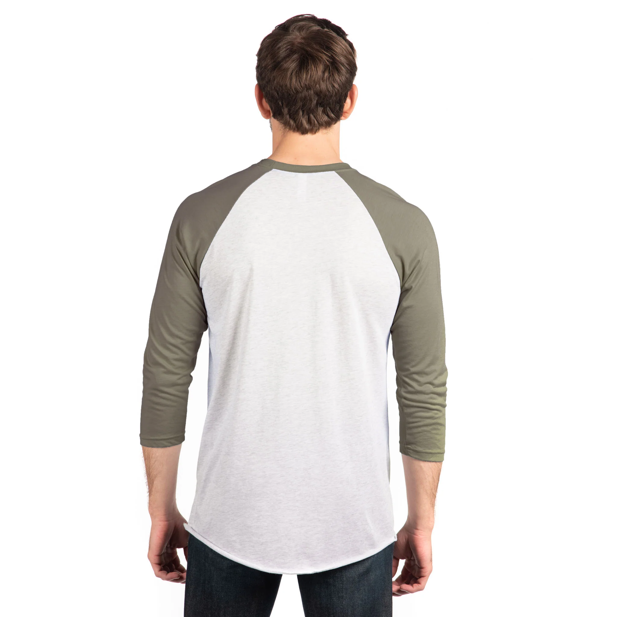 Tri-Blend 3/4 Raglan T-Shirt - Image 2