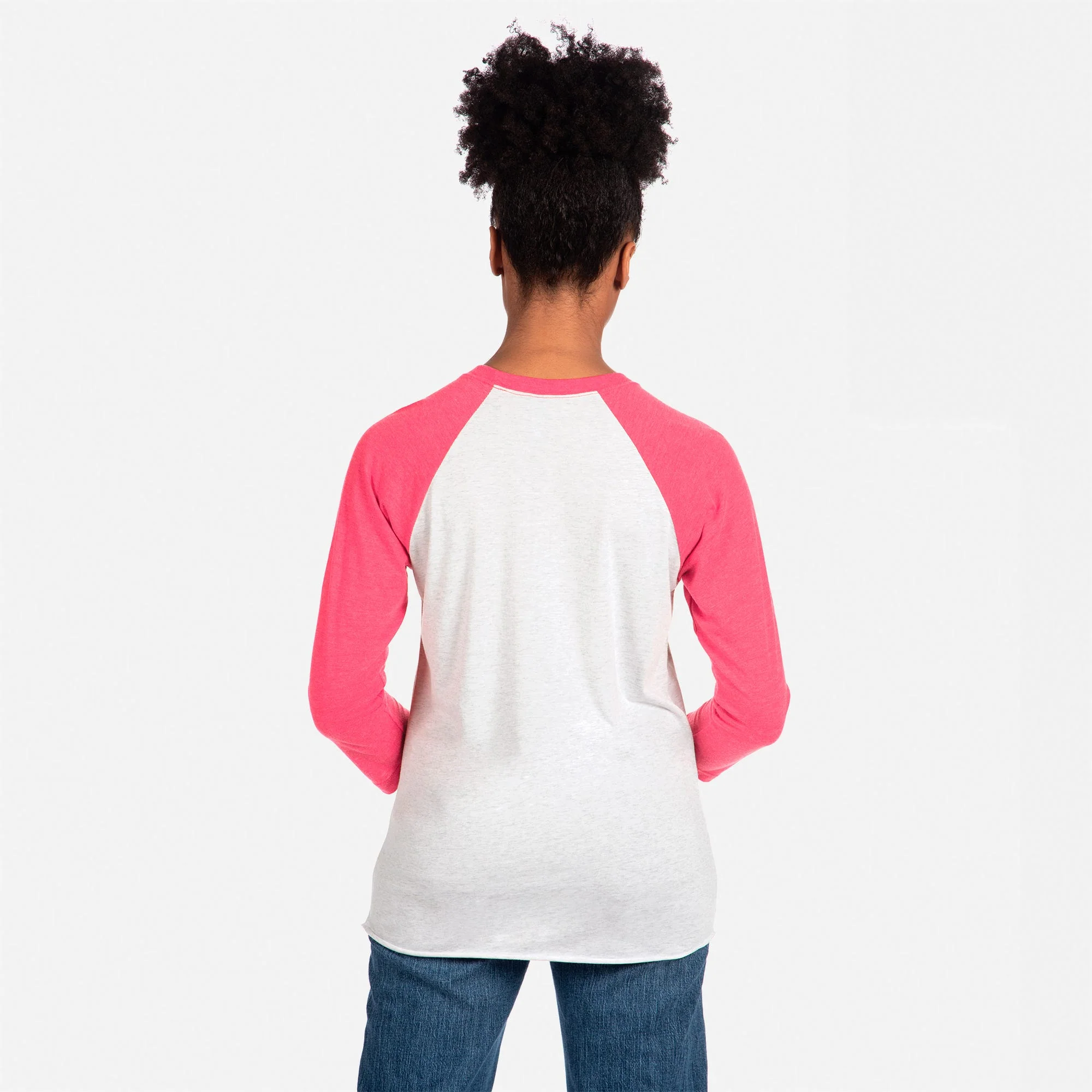 Tri-Blend 3/4 Raglan T-Shirt - Image 4