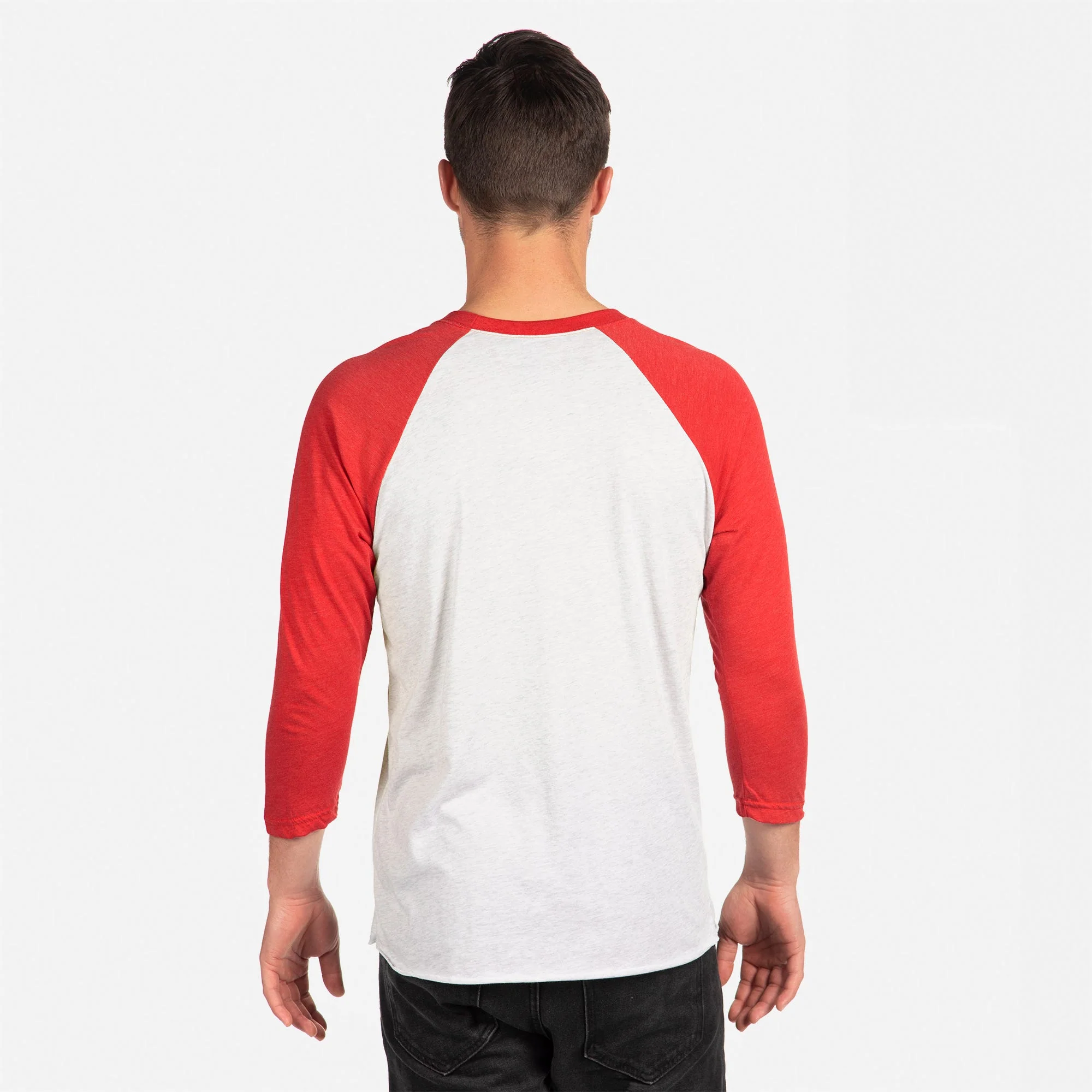 Tri-Blend 3/4 Raglan T-Shirt - Image 2