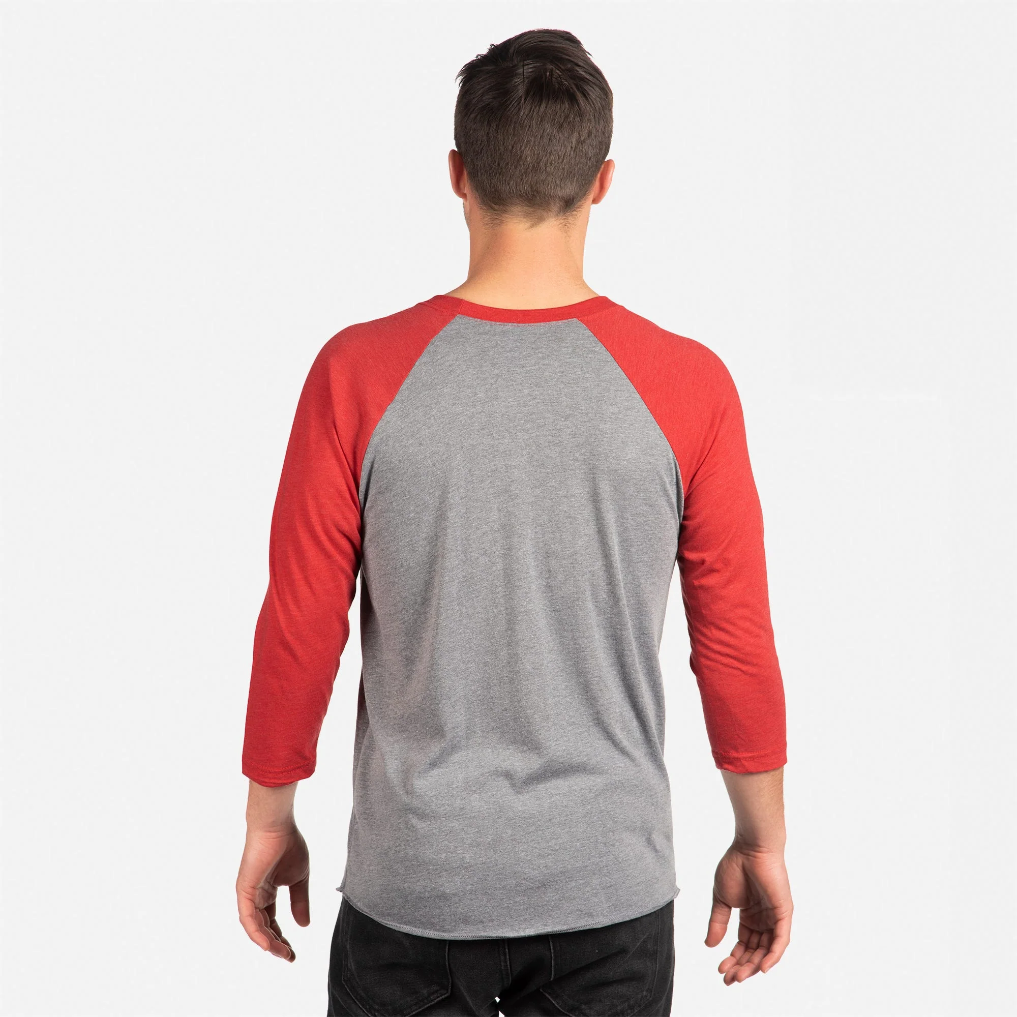Tri-Blend 3/4 Raglan T-Shirt - Image 2