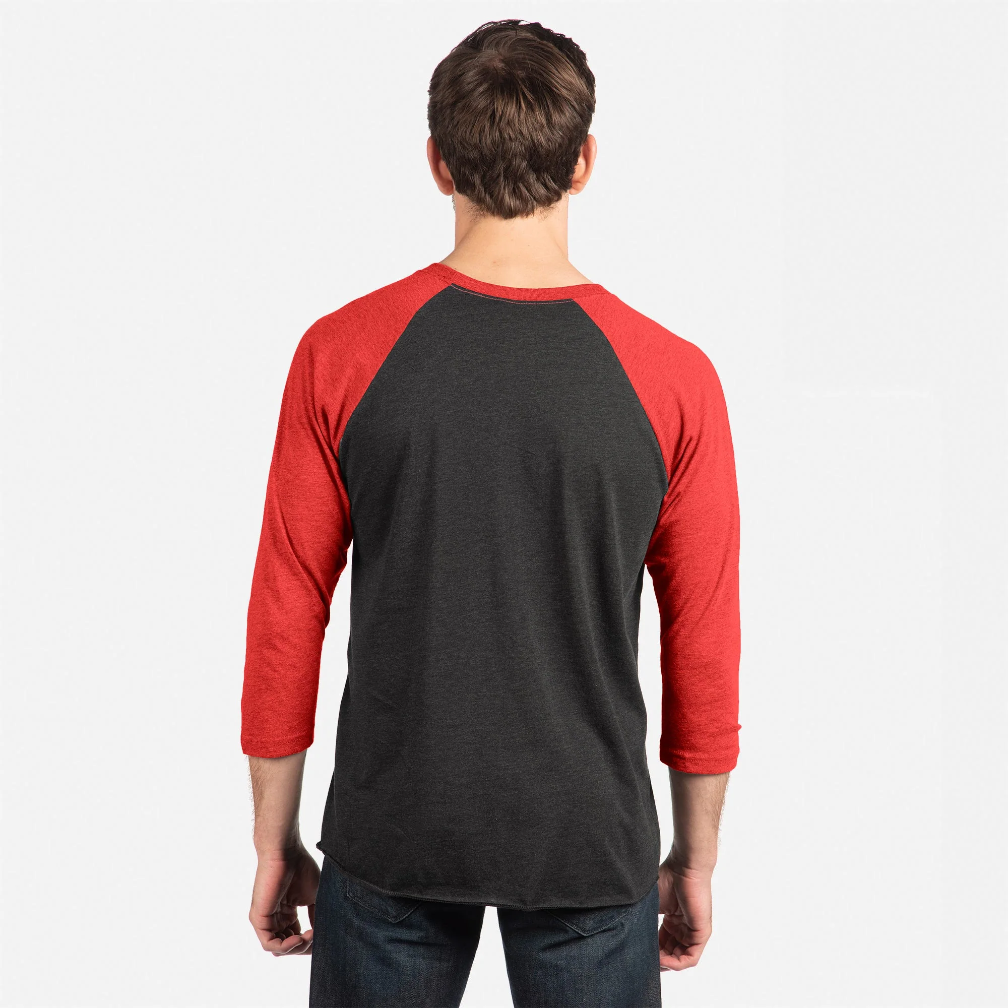 Tri-Blend 3/4 Raglan T-Shirt - Image 2