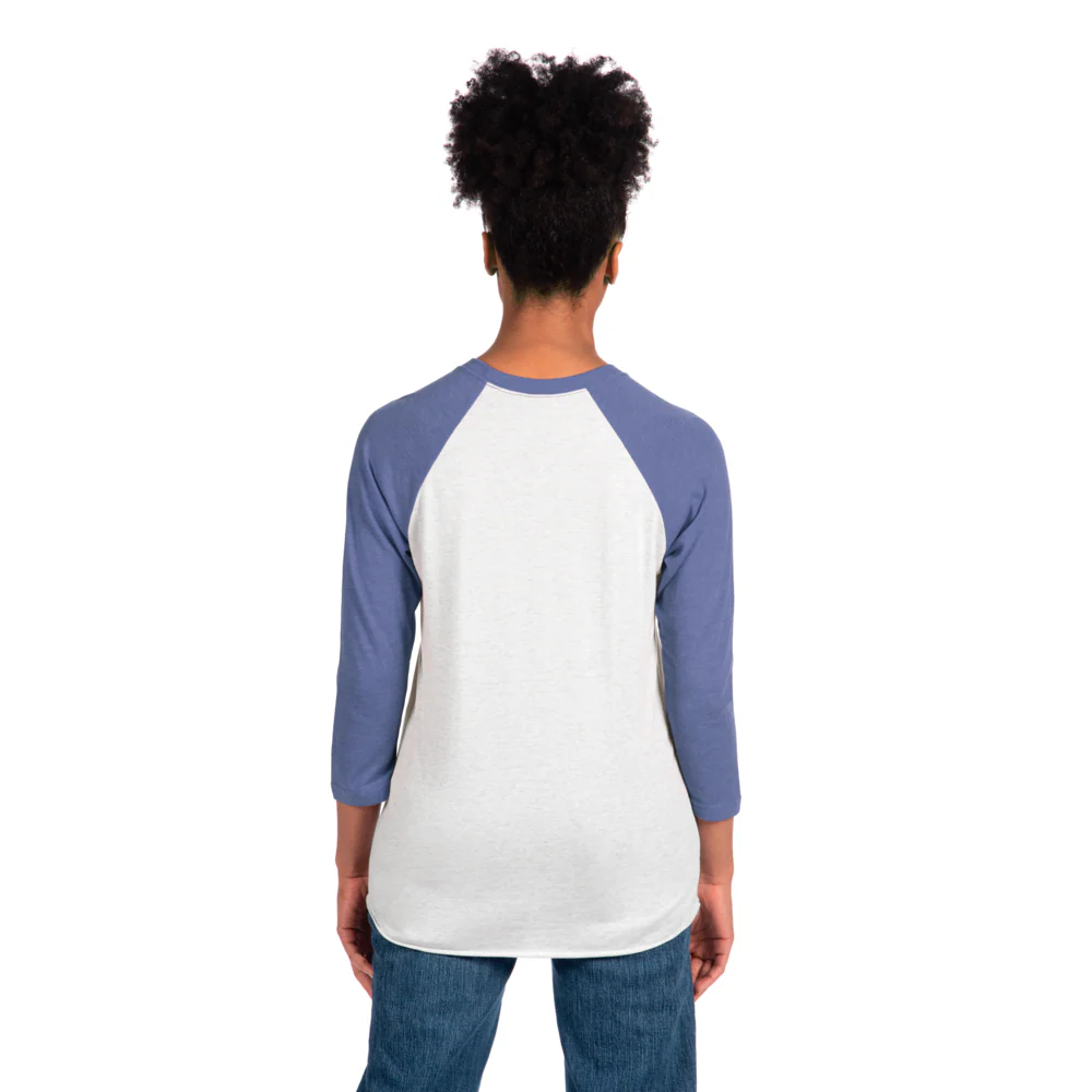 Tri-Blend 3/4 Raglan T-Shirt - Image 4
