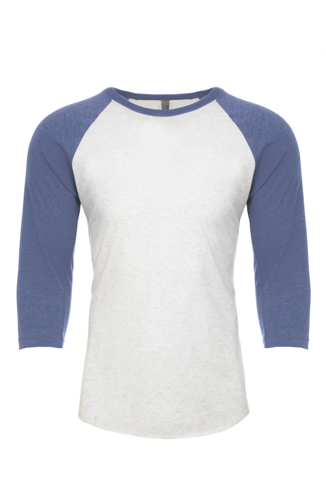 Tri-Blend 3/4 Raglan T-Shirt - Image 5