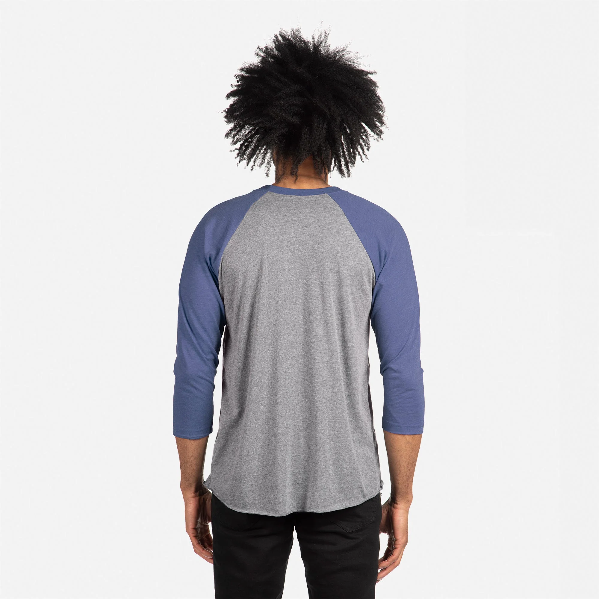 Tri-Blend 3/4 Raglan T-Shirt - Image 2