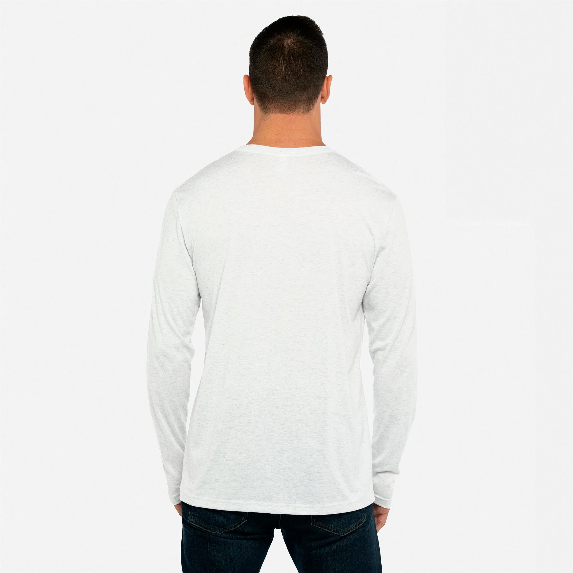Tri-Blend Long Sleeve T-Shirt - Image 2