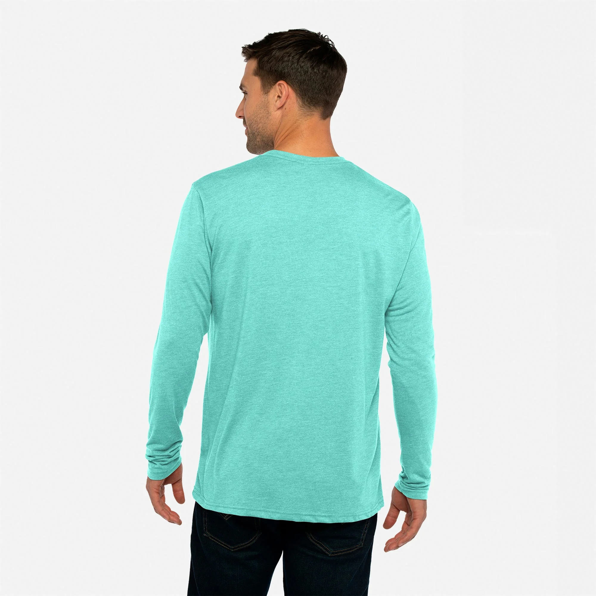 Tri-Blend Long Sleeve T-Shirt - Image 2