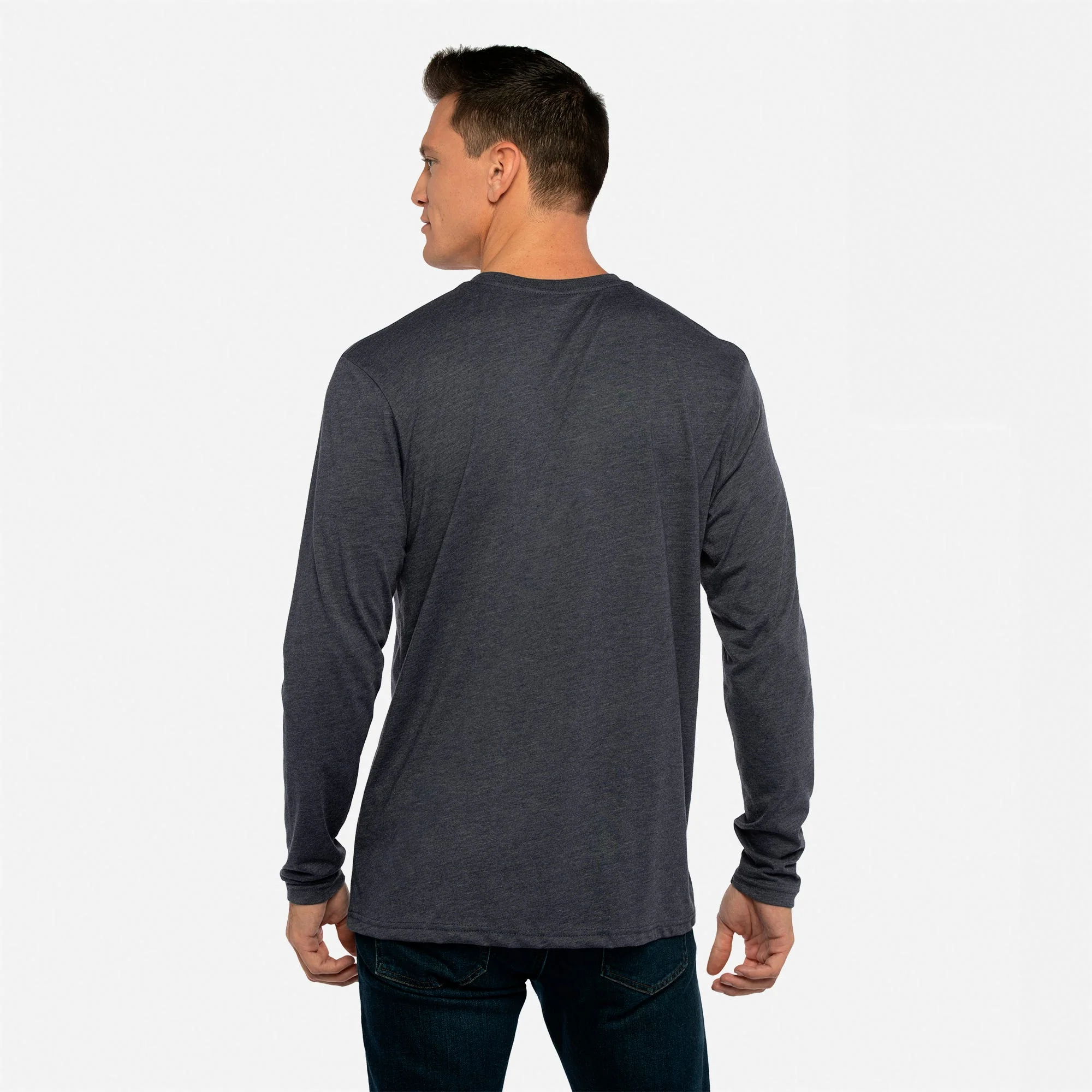 Tri-Blend Long Sleeve T-Shirt - Image 2