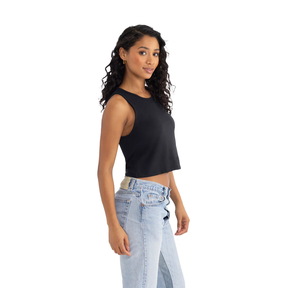 Women's Festival Cropped Tank - Image 3