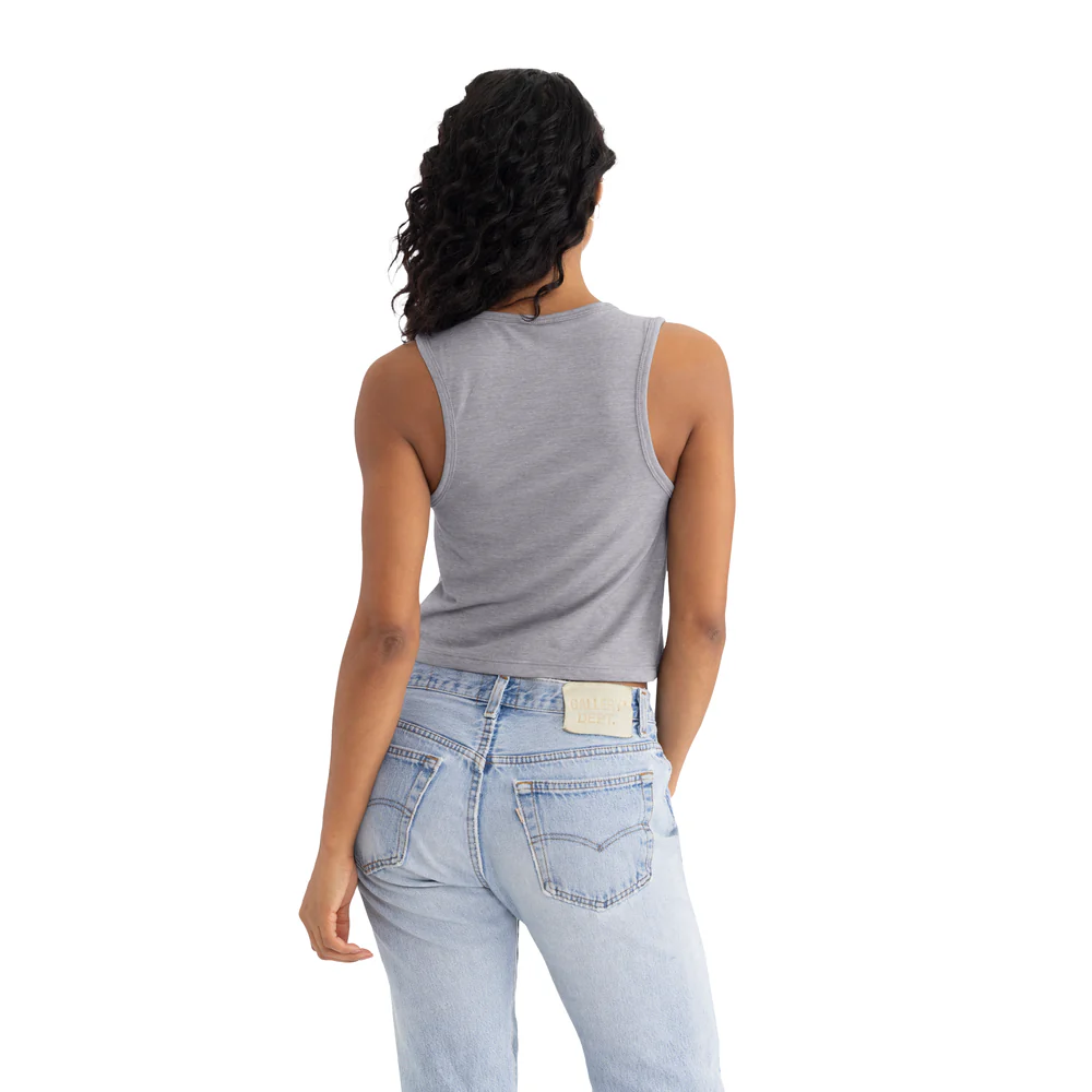 Women's Festival Cropped Tank - Image 2