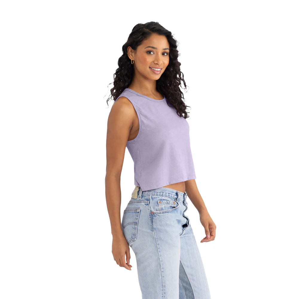 Women's Festival Cropped Tank - Image 3