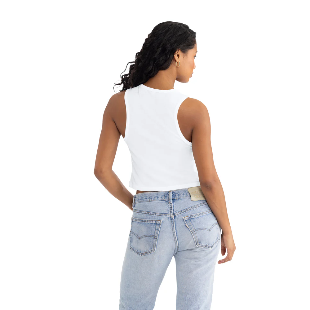 Women's Festival Cropped Tank - Image 2
