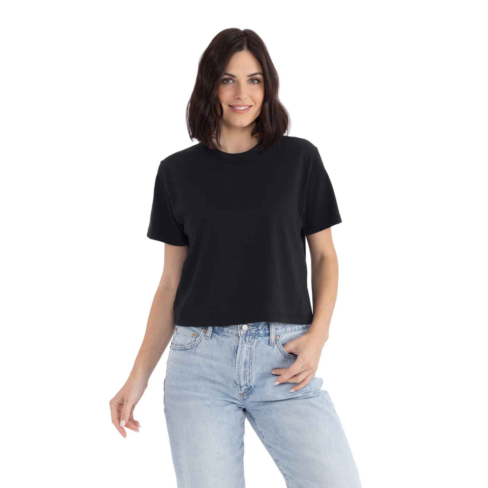 Women's Heavyweight High Waist Boxy T-Shirt