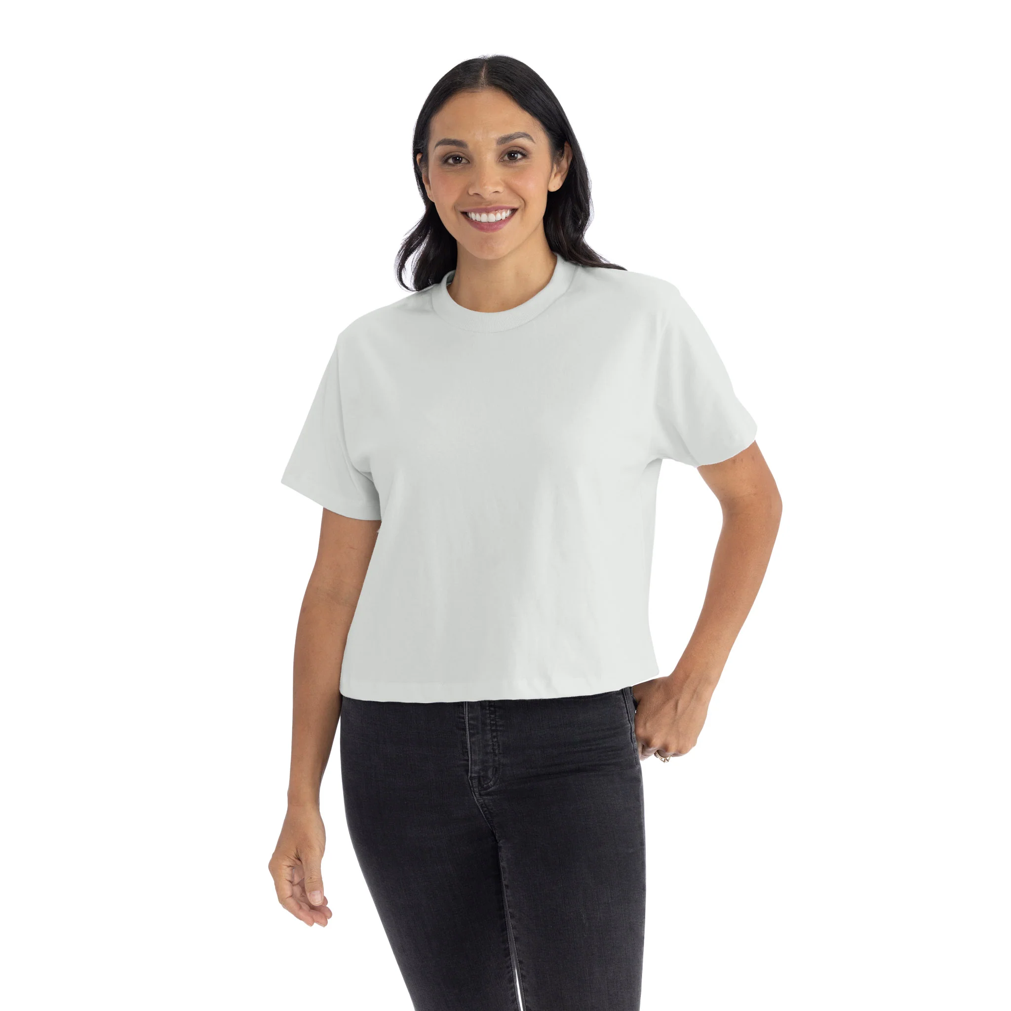 Women's Heavyweight High Waist Boxy T-Shirt