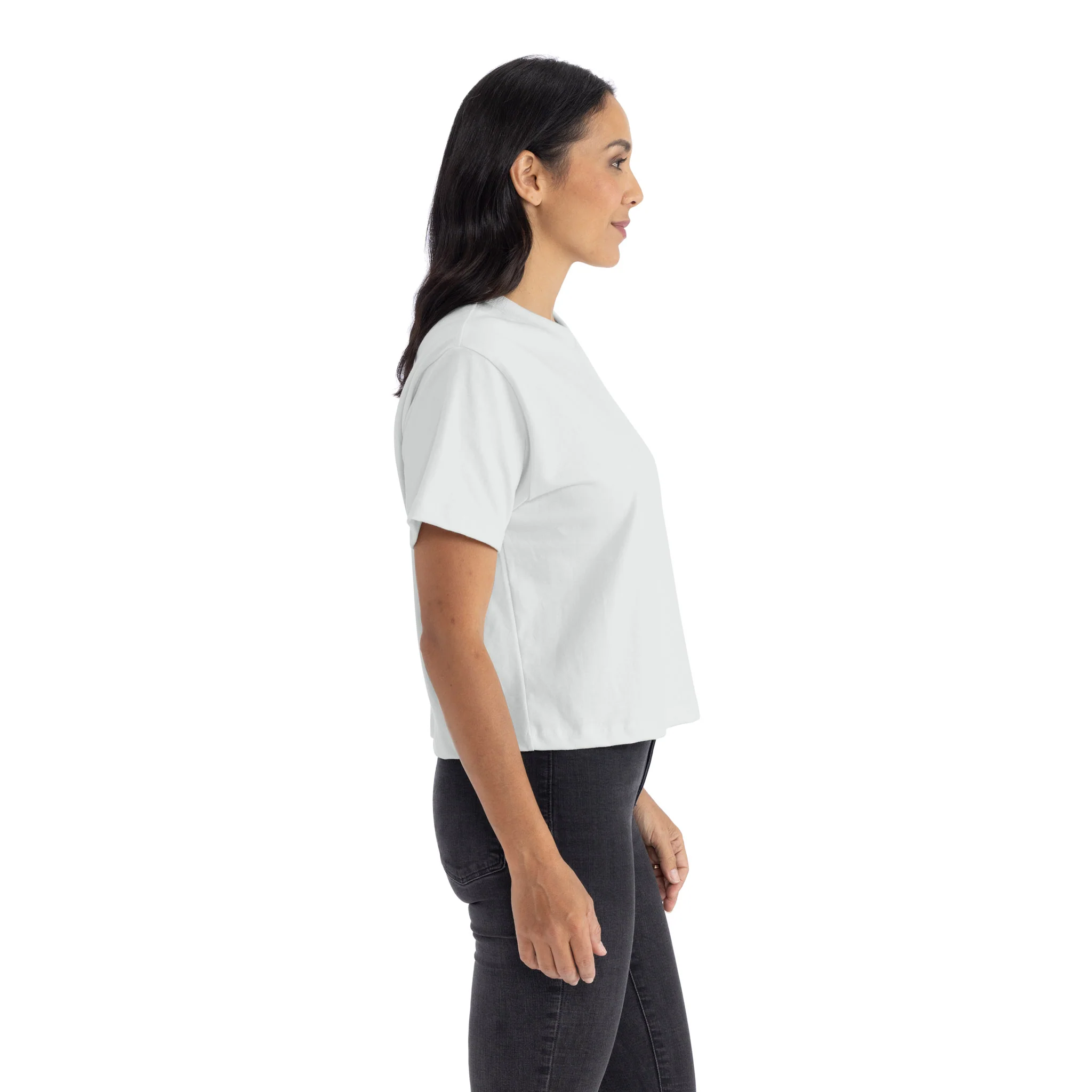 Women's Heavyweight High Waist Boxy T-Shirt - Image 3