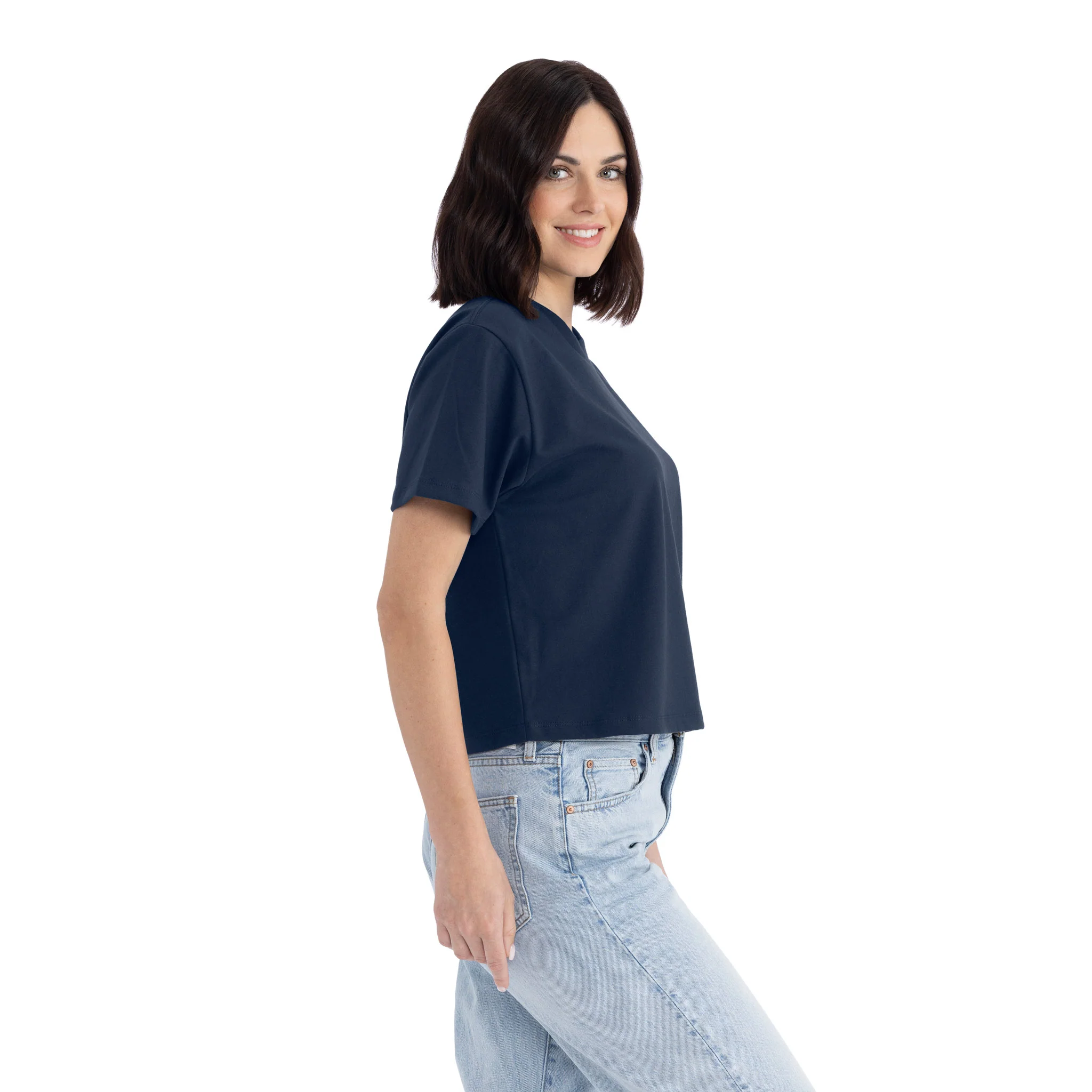Women's Heavyweight High Waist Boxy T-Shirt - Image 3