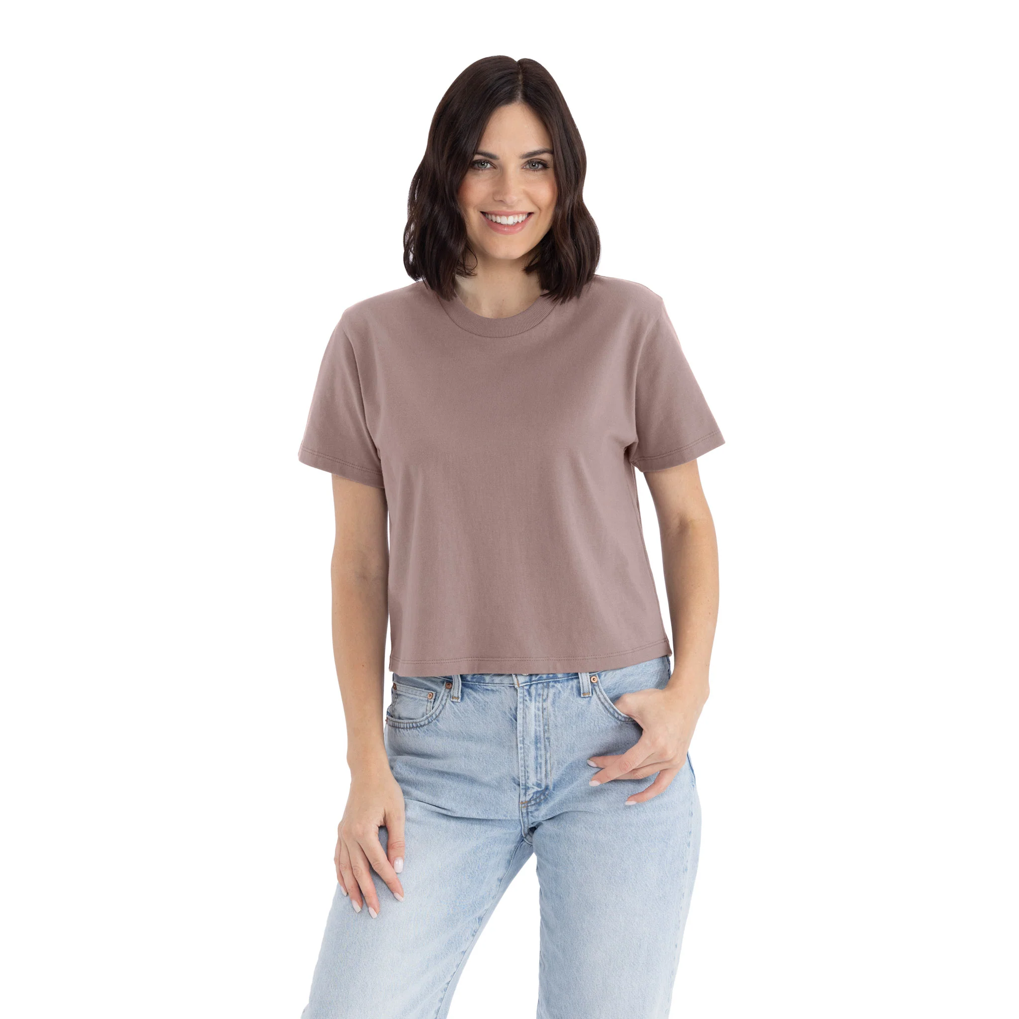 Women's Heavyweight High Waist Boxy T-Shirt