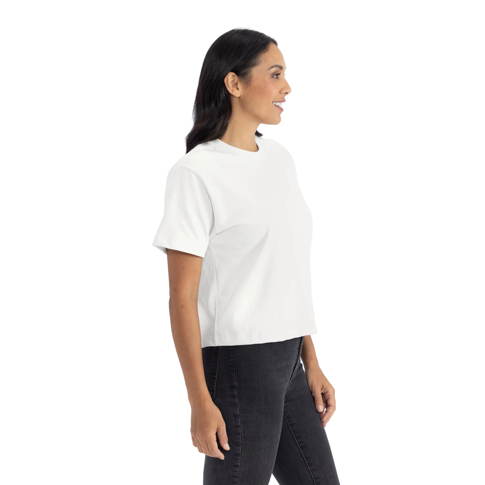 Women's Heavyweight High Waist Boxy T-Shirt - Image 3